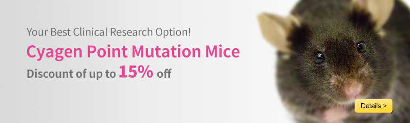 Cyagen Point Mutation Mice: Your Best Clinical Research Option!