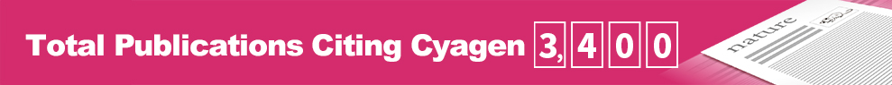 Total publications citing Cyagen: 3,400